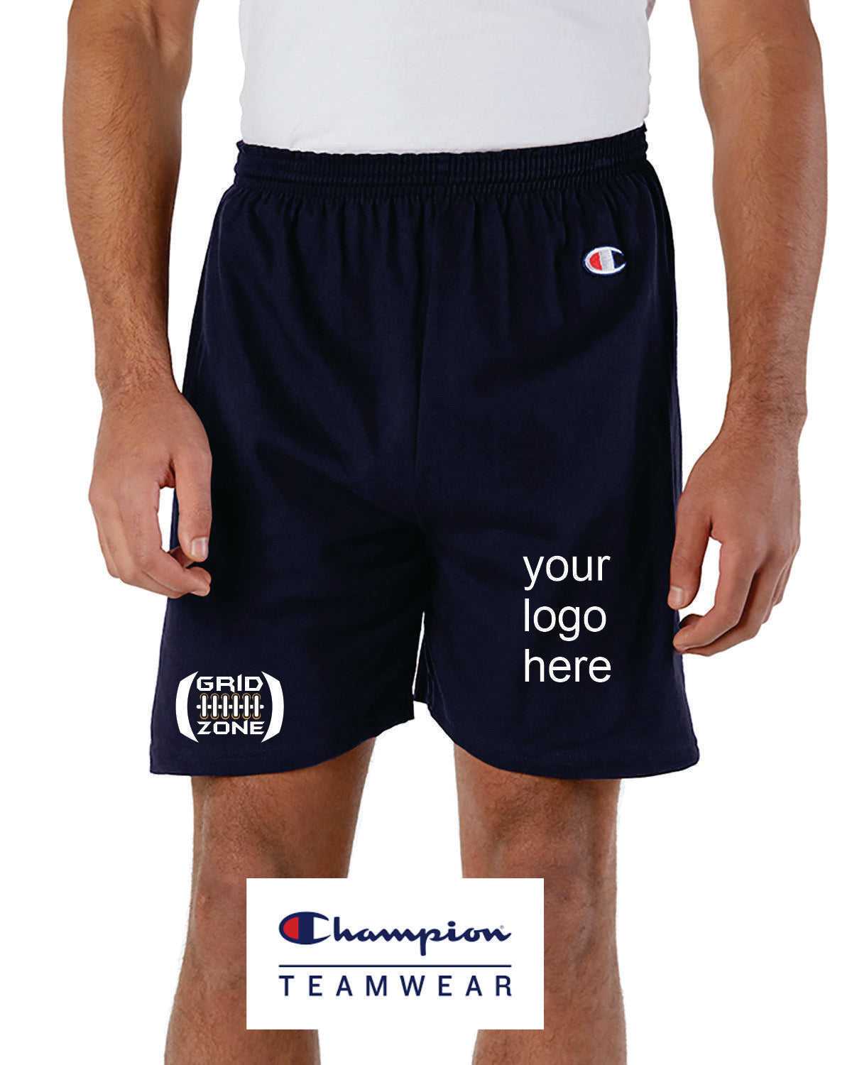 Custom Transfer Printed Flag Football Shorts