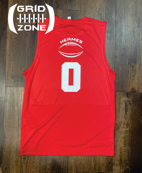 Custom Transfer Flag Football Printed Tops