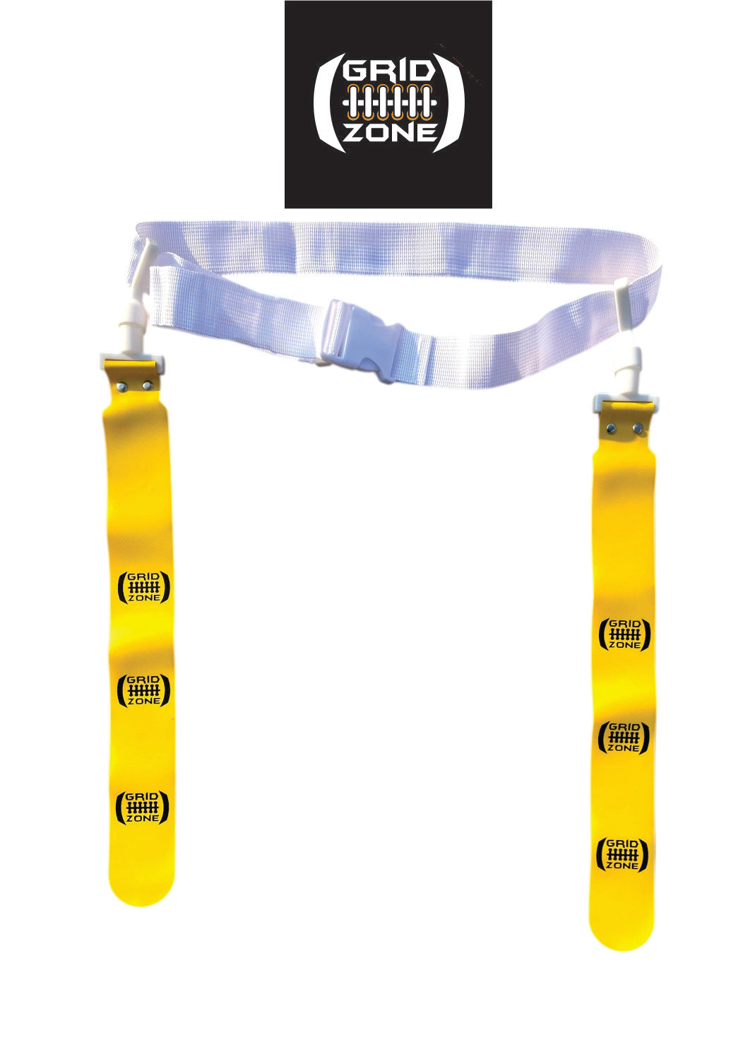 Grid Zone POP Style Flag Football Belts Yellow