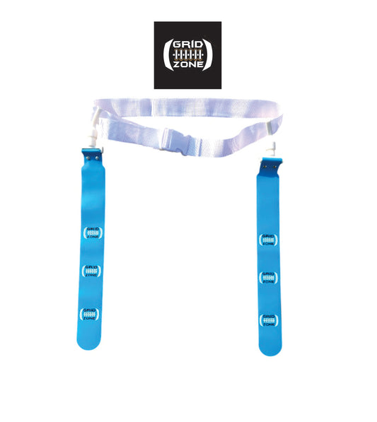 Grid Zone POP Style Flag Football Belts Blue