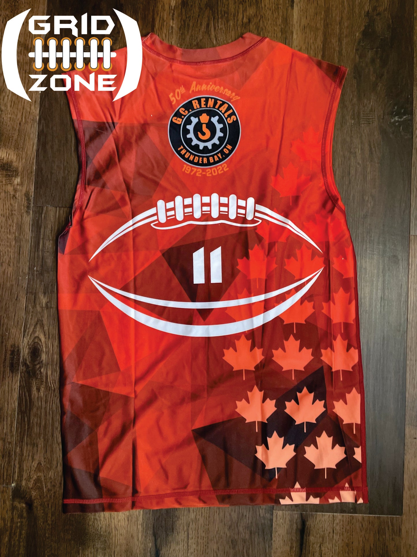 Custom Sublimated Flag Football Uniform Tops