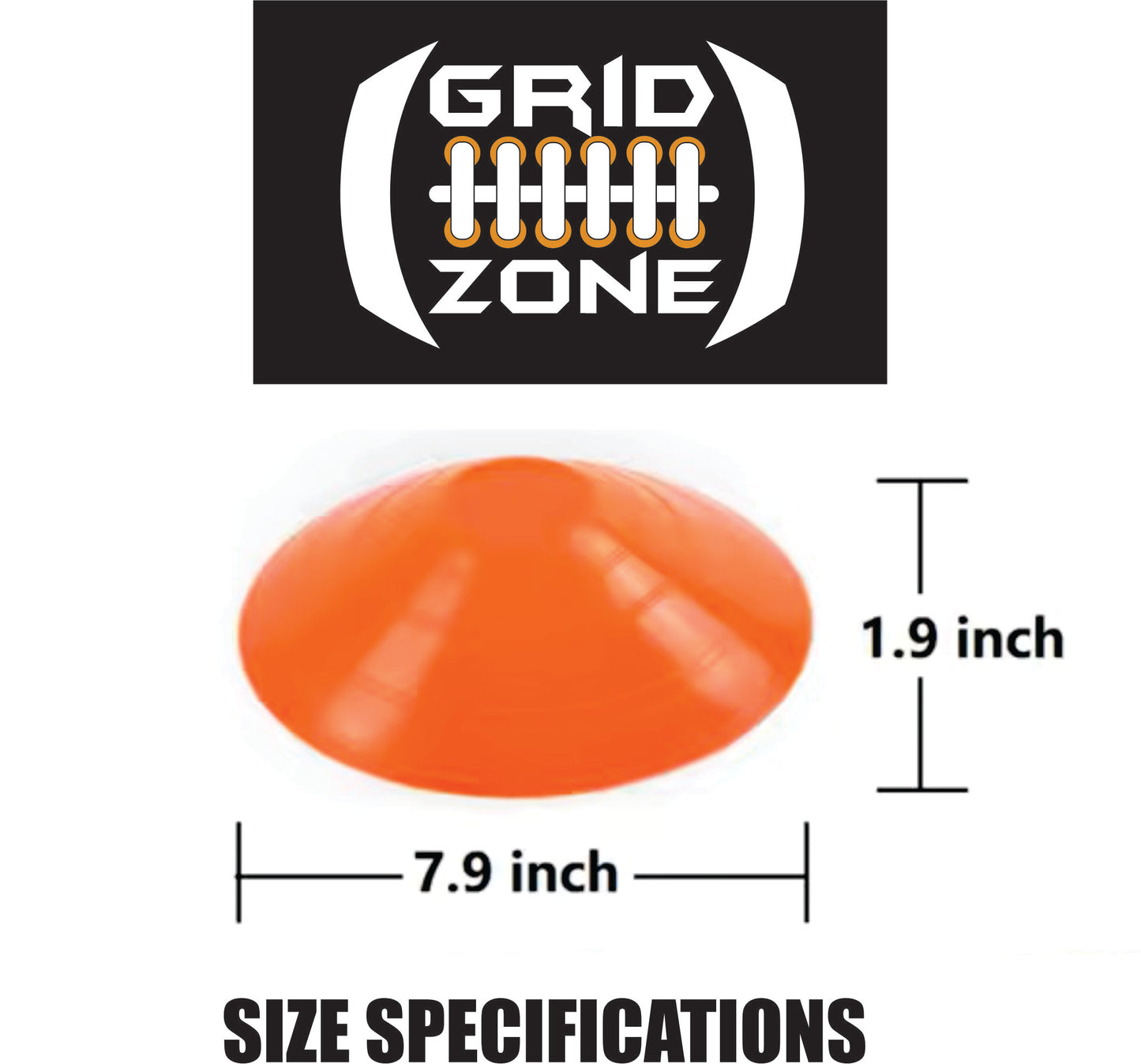 Field Agility Flag Football Cones