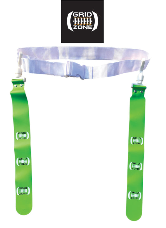 Grid Zone POP Style Flag Football Belts Green