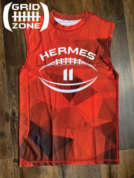 Custom Sublimated Flag Football Uniform Tops