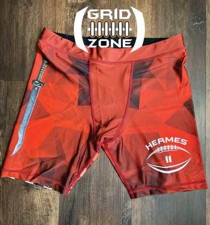 Custom Sublimated Flag Football Shorts